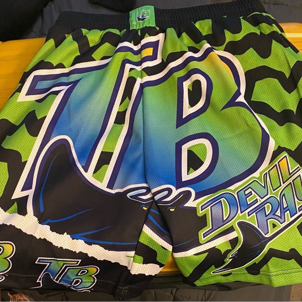 Mens Mitchell & Ness Tampa Bay Rays
Jumbotron 2.0 Sublimated Short